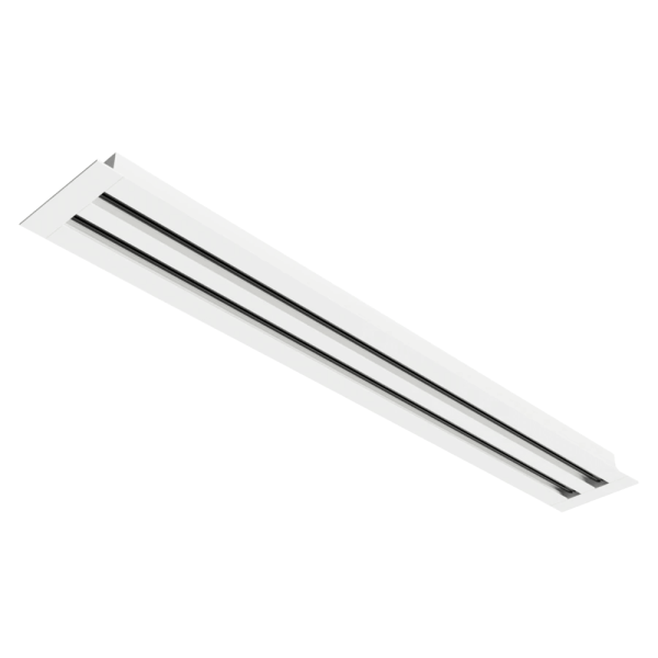 Grila refulare tip Slot Diffuser cu 2 fante 1000x76 MM