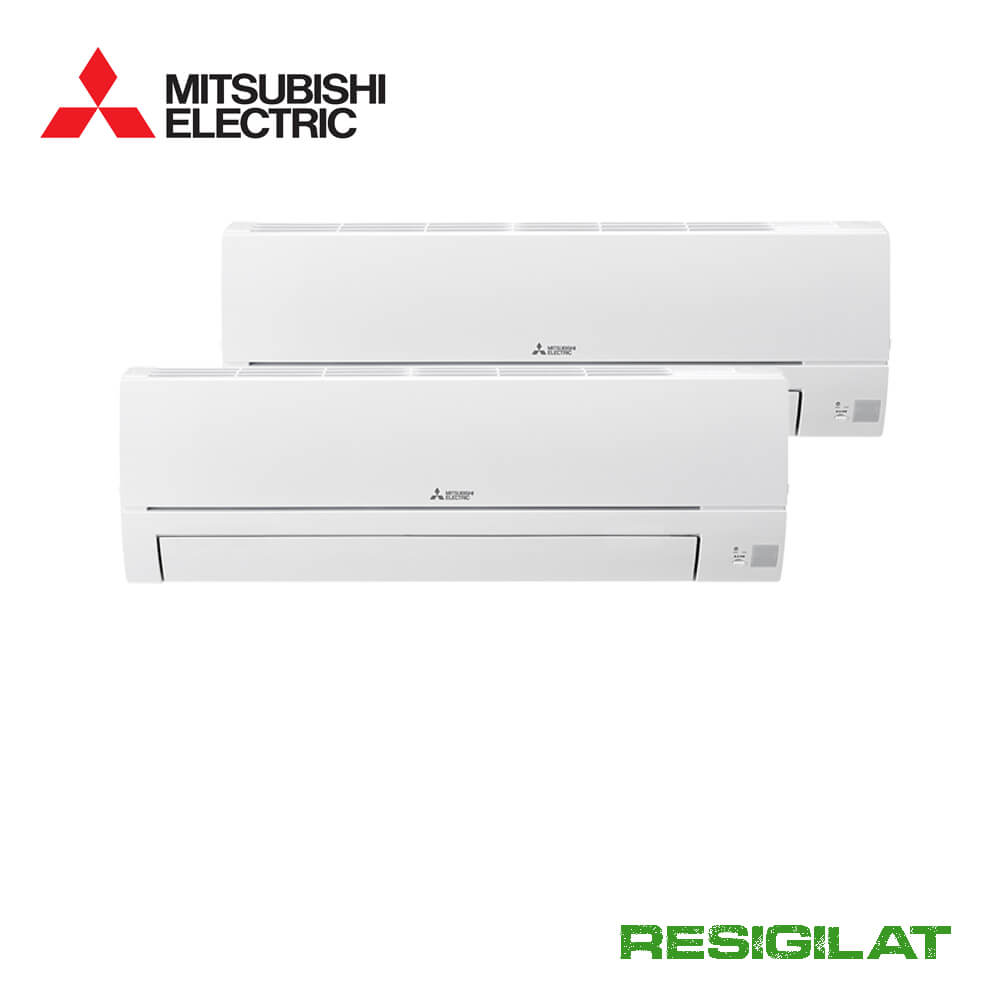 Resigilat Aer conditionat multisplit Mitsubishi Electric 14000 BTU - 2 unitati MSZ-HR, 9+9 BTU, WiFi