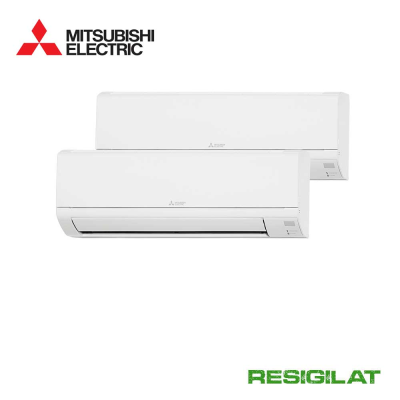 Resigilat Aer conditionat multisplit Mitsubishi Electric 18000 BTU - 2 unitati MSZ-DW, 9+12 BTU
