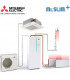 Pompa de Caldura Mitsubishi Electric Mr. SLIM+ cu recuperarea caldurii