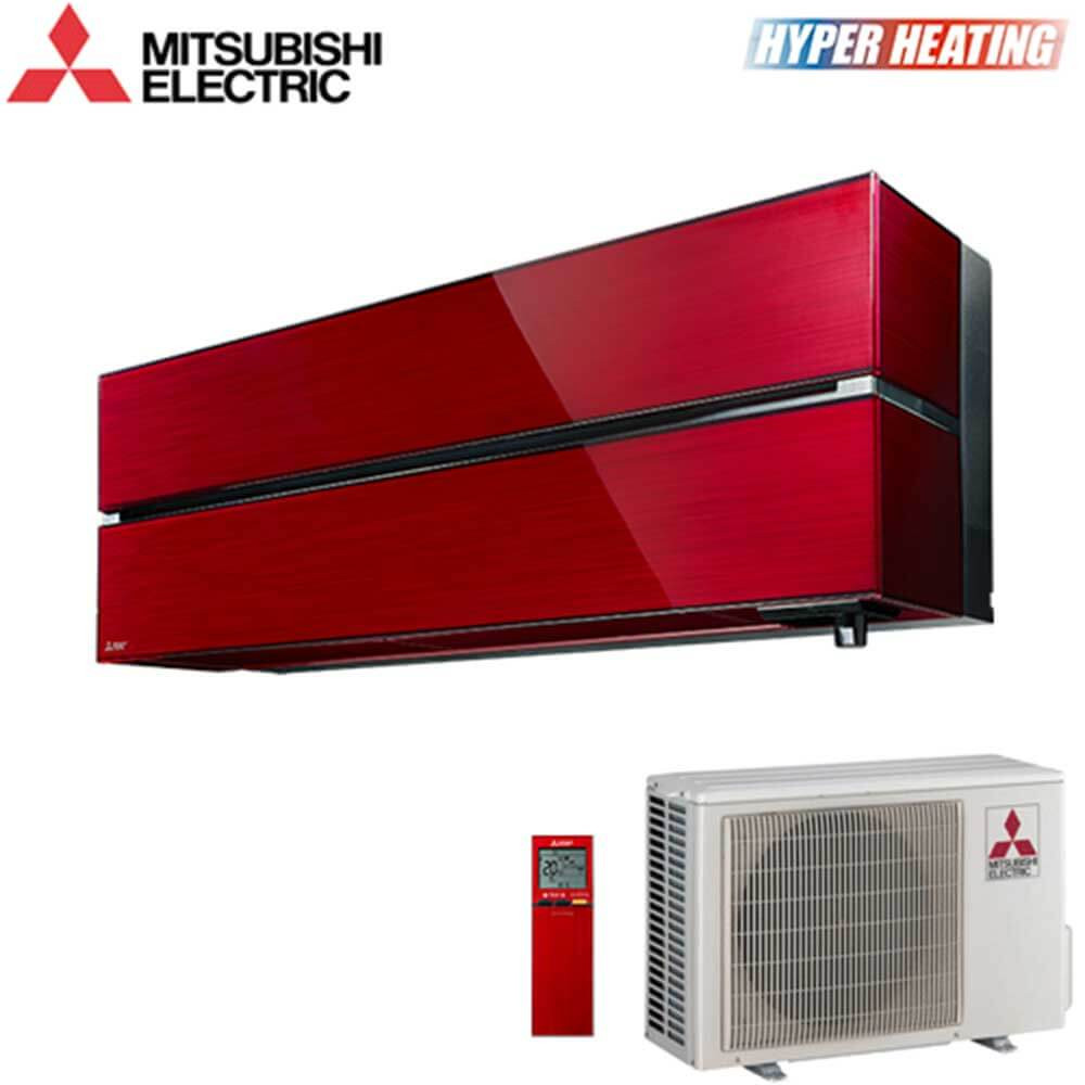 Aer conditionat Mitsubishi Electric LN Hyper Heating 18000 BTU - WiFi, Red