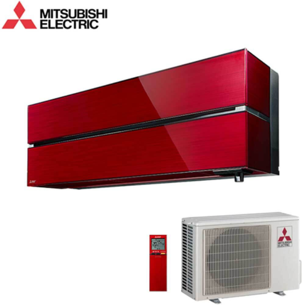 Aer conditionat Mitsubishi Electric Kirigamine Style 22000 BTU - WiFi, Red