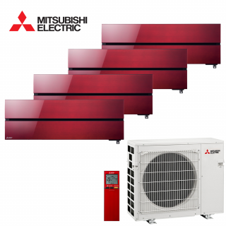 Aer Conditionat MULTISPLIT MITSUBISHI ELECTRIC Kirigamine Style 3x MSZ-LN25VGR + MSZ-LN35VGR / MXZ-4F80VF Inverter
