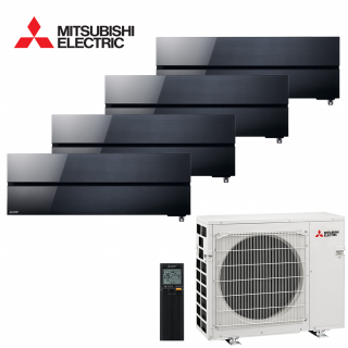 Aer Conditionat MULTISPLIT MITSUBISHI ELECTRIC Kirigamine Style 3x MSZ-LN25VGB + MSZ-LN35VGB / MXZ-4F80VF Inverter