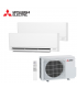Aer Conditionat MULTISPLIT MITSUBISHI ELECTRIC MXZ-2F53VF / MSZ-AY25VGKP + MSZ-AY35VGKP Dublu Split Inverter