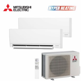 Aer Conditionat MULTISPLIT MITSUBISHI ELECTRIC HYPER HEATING MXZ-2F53VFHZ / MSZ-AY25VGKP + MSZ-AY35VGKP Dublu Split Inverter