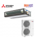 Aer Conditionat DUCT Mitsubishi Electric, Zubadan, PEAD-M125JA / PUHZ-SHW140YHA 380V Inverter 48000 BTU/h