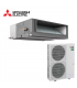 Aer Conditionat DUCT Mitsubishi Electric, PEA-M250LA / PUZ-ZM250YKA 380V Power Inverter 90000 BTU/h