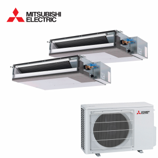 Aer Conditionat MULTISPLIT Duct MITSUBISHI ELECTRIC MXZ-2F53VF / 2x SEZ-M25DA Dublu Split Inverter