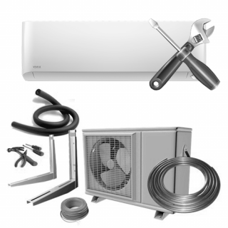Montaj Standard Aer Conditionat 9000, 12000 BTU/h (valabil pentru Bucuresti si Ilfov)