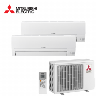 Aer Conditionat MULTISPLIT MITSUBISHI ELECTRIC MXZ-2HA50VF / MSZ-HR25VF + MSZ-HR35VF Dublu Split R32 Inverter