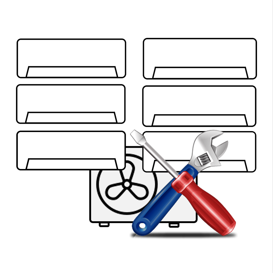 MONTAJ AER CONDITIONAT CU 6 UNITATI INTERNE (valabil in Bucuresti si Ilfov pentru aparatele achiziti