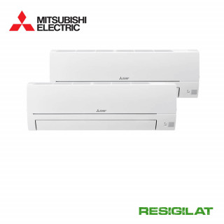 Resigilat - Aer Conditionat MULTISPLIT MITSUBISHI ELECTRIC MXZ-2HA40VF / MSZ-HR25VFK + MSZ-HR35VFK Dublu Split R32 Inverter