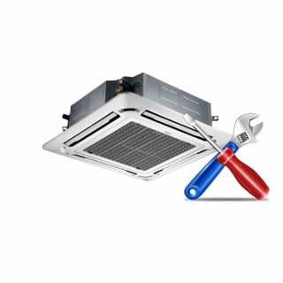 Montaj aer conditionat tip Caseta 12000 BTU (valabil pentru Bucuresti si Ilfov)