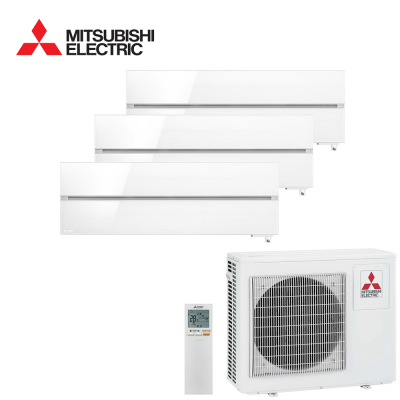 Aer conditionat multisplit Mitsubishi Electric 24000 BTU - 3 unitati MSZ-LN, 9+9+12 BTU