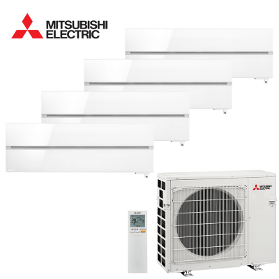 Aer conditionat multisplit Mitsubishi Electric 27000 BTU - 4 unitati MSZ-LN, 12+12+12+12 BTU
