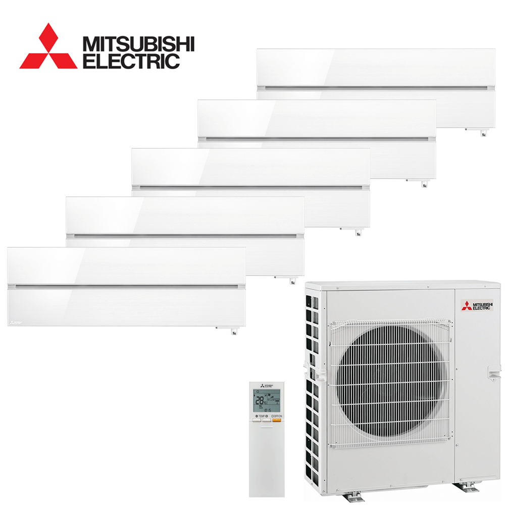 Aer conditionat multisplit Mitsubishi Electric 36000 BTU - 5 unitati MSZ-LN, 12+12+12+12+12 BTU