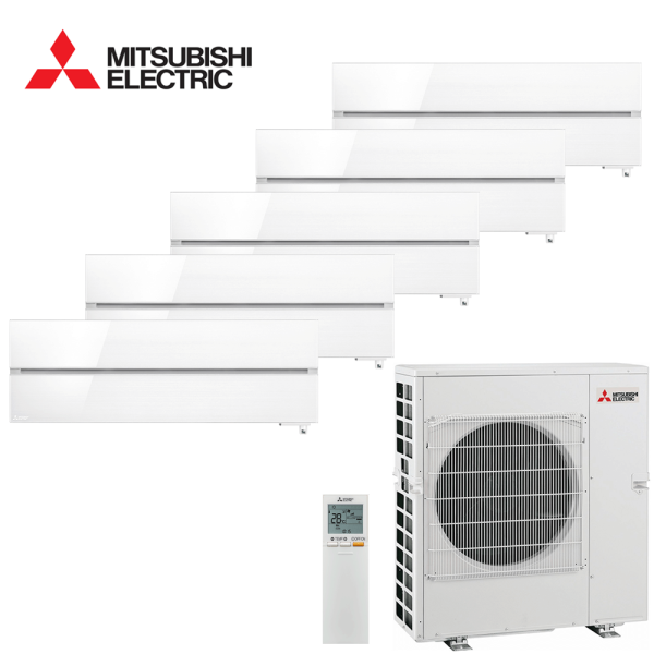 Aer conditionat multisplit Mitsubishi Electric 36000 BTU - 5 unitati MSZ-LN, 12+12+12+12+12 BTU