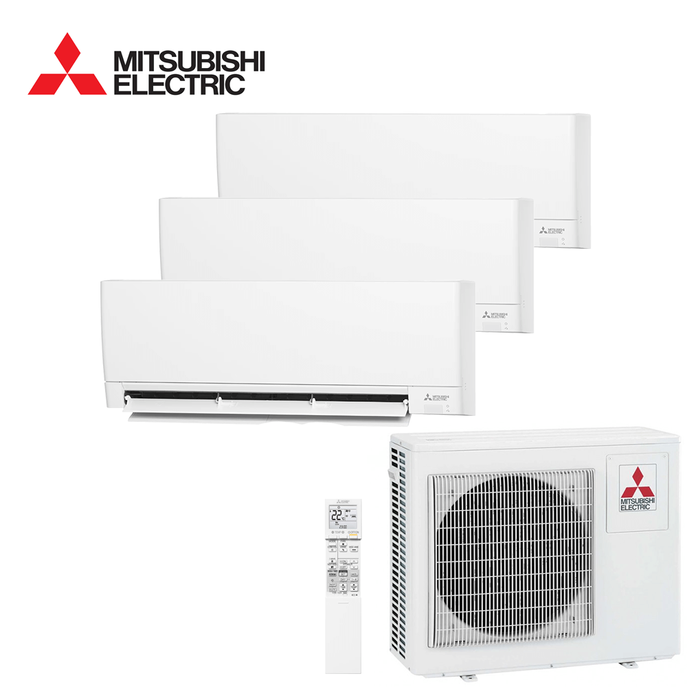Aer conditionat multisplit Mitsubishi Electric 24000 BTU - 3 unitati MSZ-AY, 9+9+9 BTU