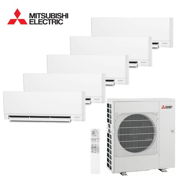Aer conditionat multisplit Mitsubishi Electric 36000 BTU - 5 unitati MSZ-AY, 9+9+9+9+9 BTU