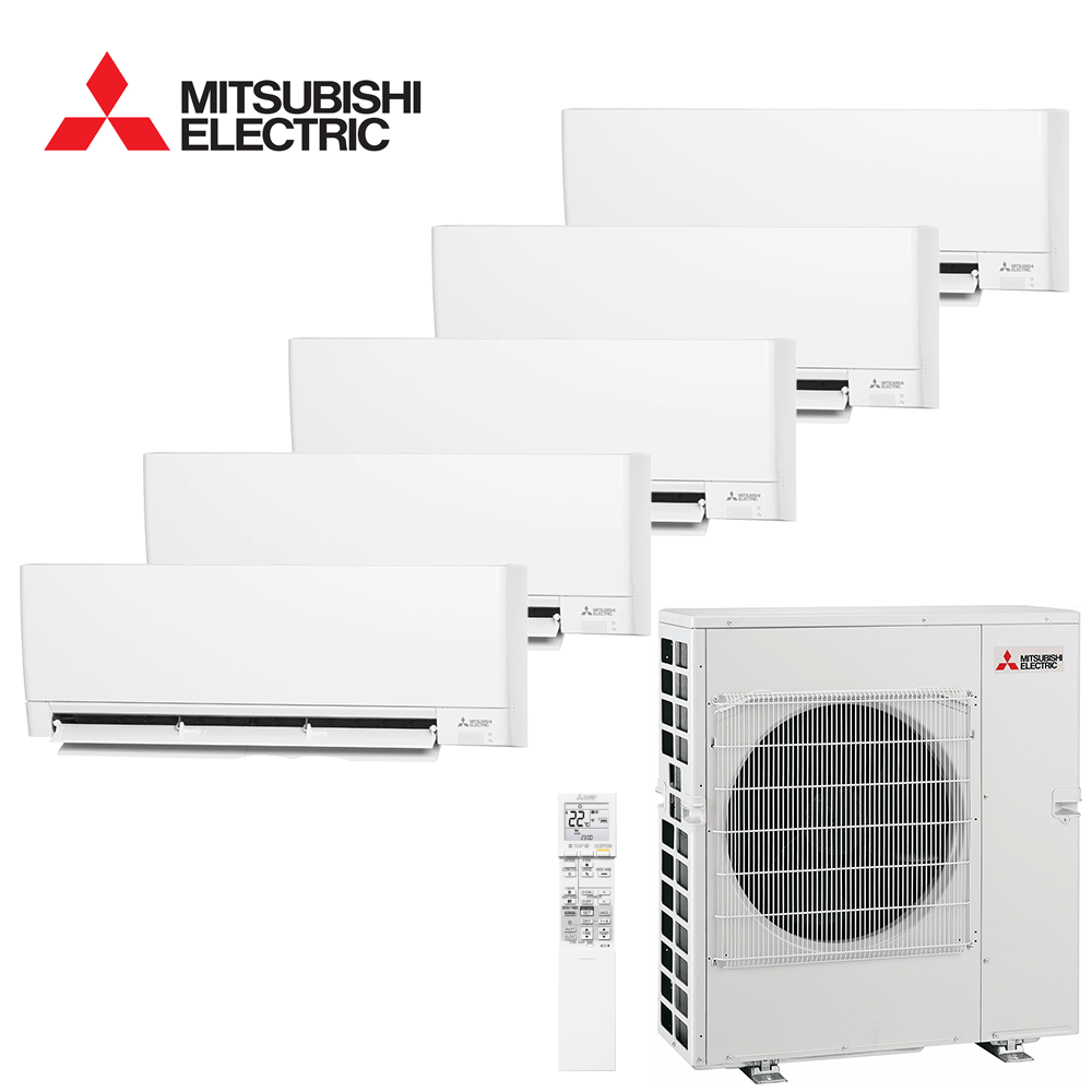 Aer conditionat multisplit Mitsubishi Electric 36000 BTU - 5 unitati MSZ-AY, 9+9+9+9+12 BTU