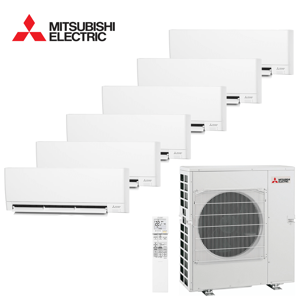 Aer conditionat multisplit Mitsubishi Electric 42000 BTU - 6 unitati MSZ-AY, 9+9+9+9+12+12 BTU