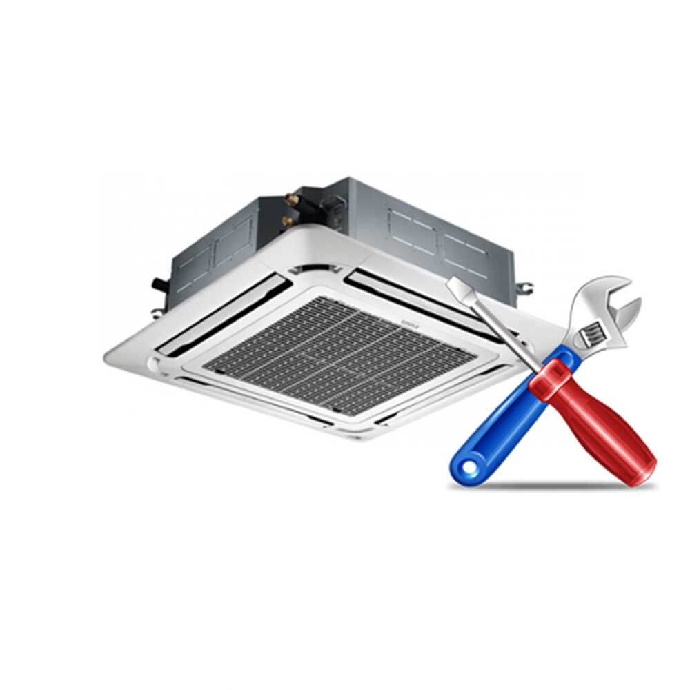 Montaj aer conditionat Caseta 4 directii - 24000 BTU