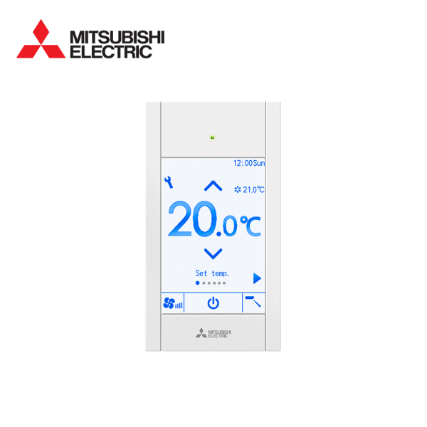 Telecomanda Mitsubishi Electric PAR-CT01MAA-SB, de perete