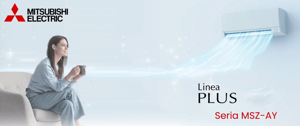 Aer conditionat Mitsubishi Electric MSZ-AY Linea Plus R32 Inverter functii climatizare